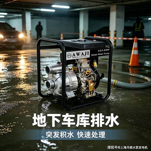 多場景應急抽排水設備 防汛搶險與工程排澇的全能解決方案